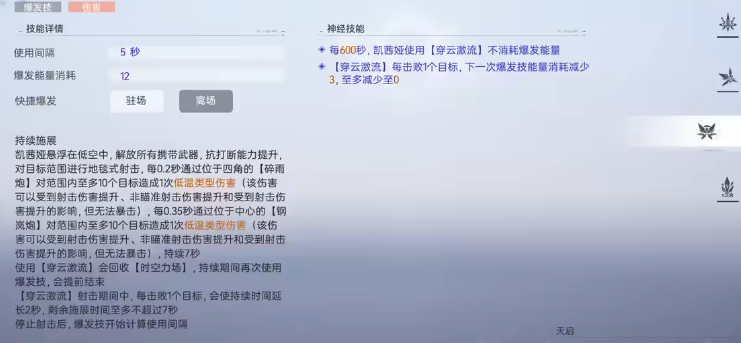 尘白禁区凯茜娅狂诗强度如何 尘白禁区凯茜娅狂诗强度如何