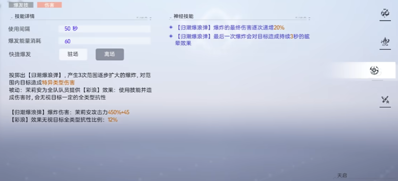 尘白禁区茉莉安幽潮强度怎么样 尘白禁区茉莉安幽潮强度怎么样