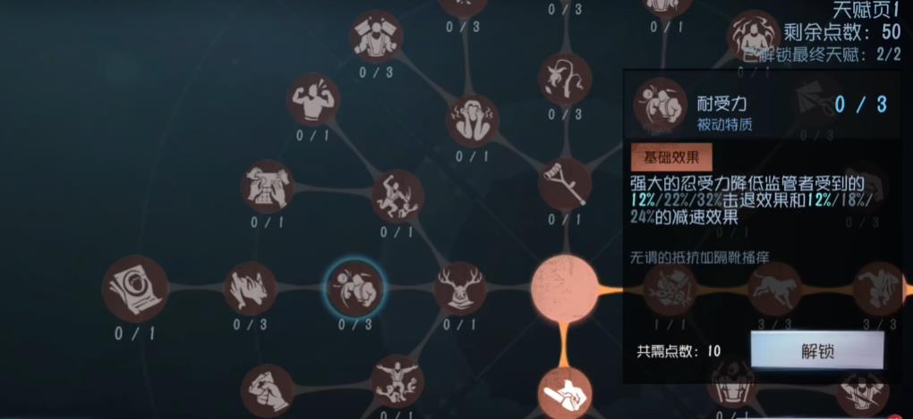 第五人格鹿头人格天赋怎么带 第五人格鹿头人格天赋怎么带