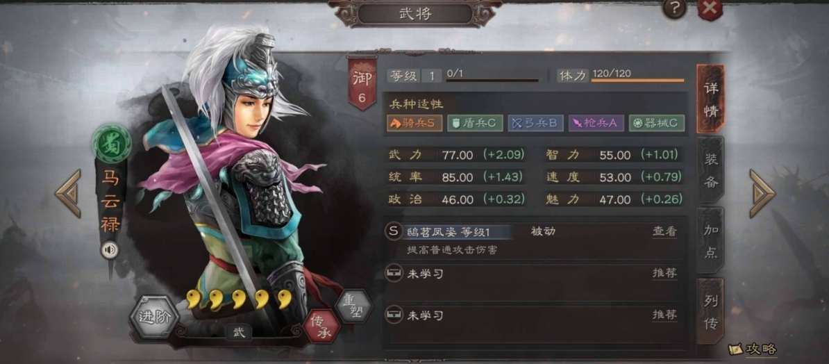 三国志战略版马云禄如何搭配