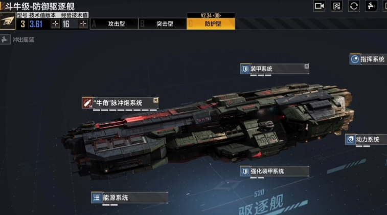 无尽的拉格朗日斗牛级防御驱逐舰怎么样