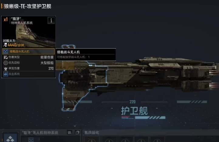 无尽的拉格朗日狼蜥级护卫舰有哪些型号