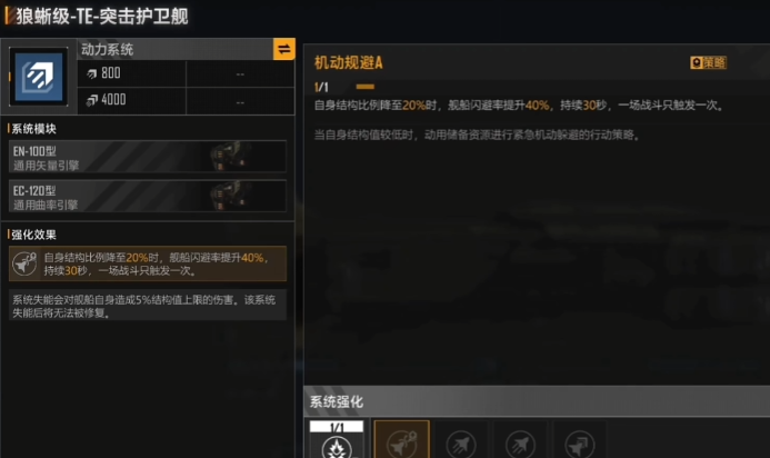 无尽的拉格朗日狼蜥级护卫舰有哪些型号