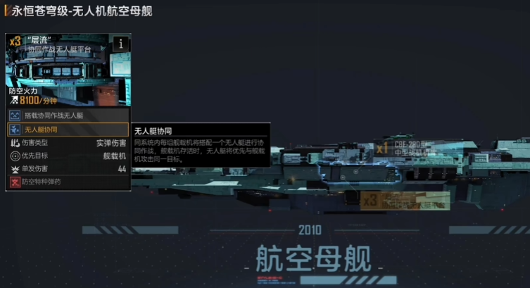 无尽的拉格朗日永恒苍穹级无人机航空母舰怎么样 无尽的拉格朗日永恒苍穹级无人机航空母舰怎么样