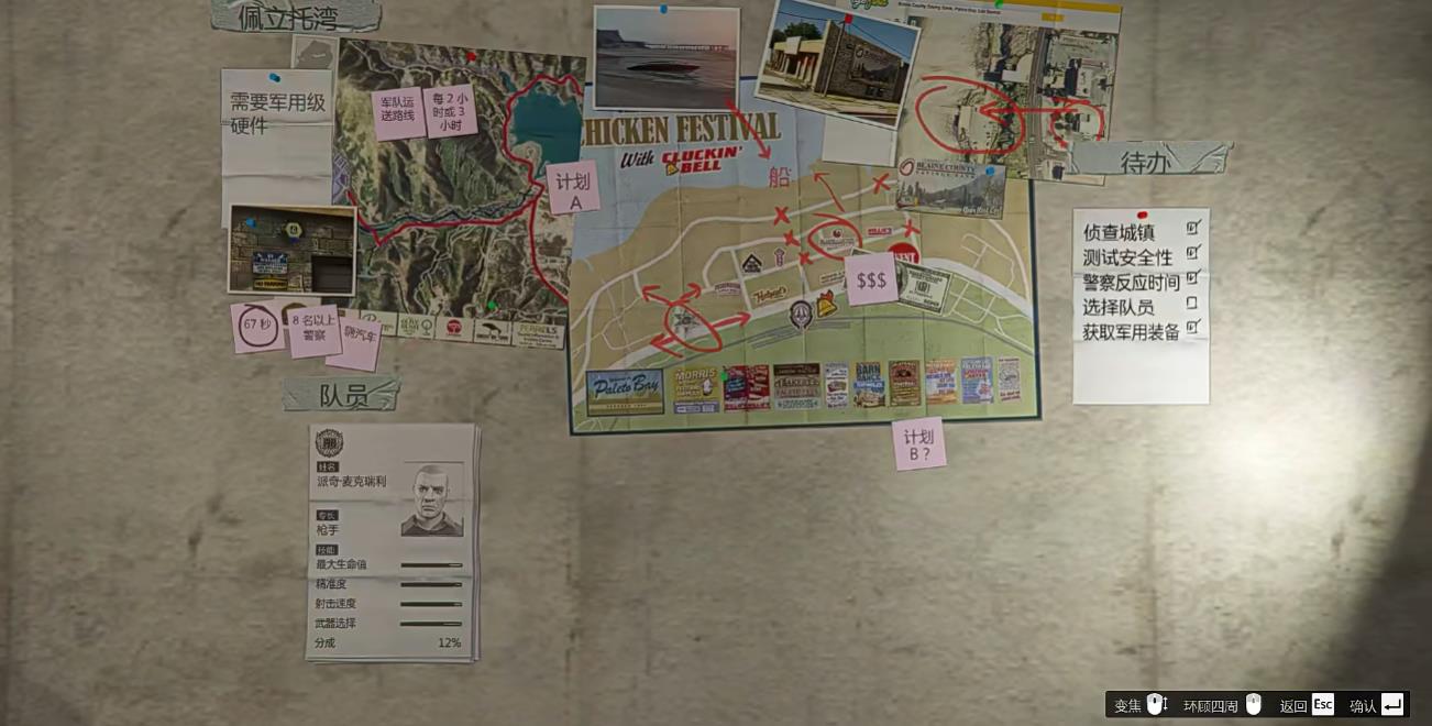 GTA5佩里托劫案枪手怎么选
