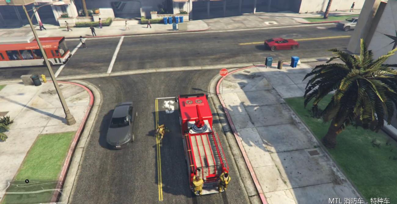 GTA5突袭FIB消防车怎么找