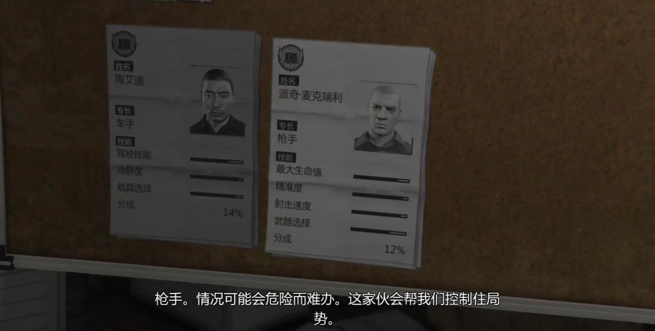 GTA5抢劫任务中如何选择队友 GTA5抢劫任务中如何选择队友