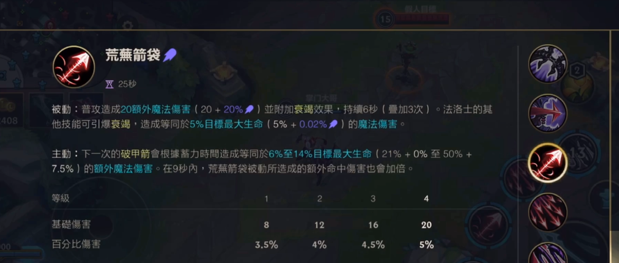 英雄联盟手游韦鲁斯技能是什么