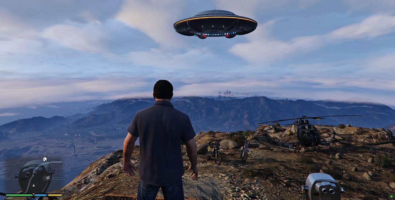 GTA5中的UFO彩蛋怎么触发