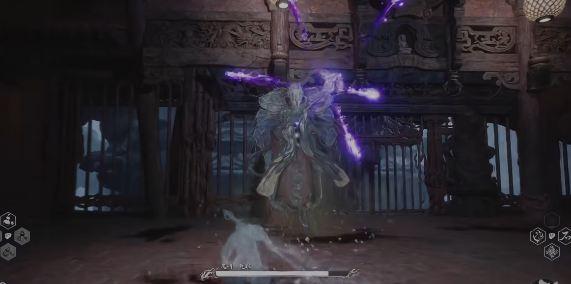 黑神话悟空魔将莲眼怎么通过