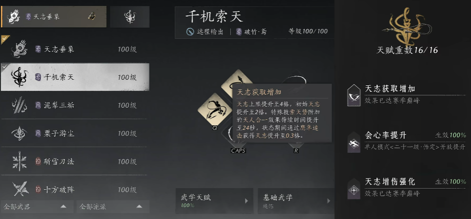 燕云十六声破竹鸢武学天赋怎么样 燕云十六声破竹鸢武学天赋怎么样