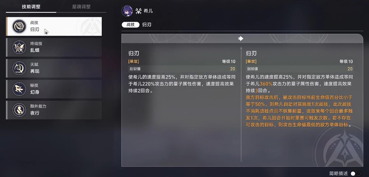 崩坏星穹铁道希儿加强了什么 崩坏星穹铁道希儿加强了什么