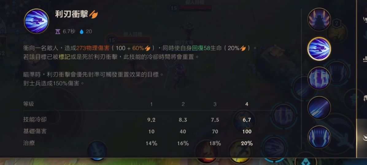 英雄联盟手游青钢影怎么对线刀妹