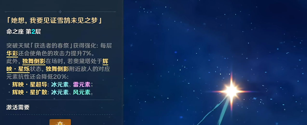 原神奥黛塔需要补命座吗 原神奥黛塔需要补命座吗