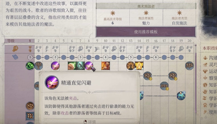 开拓者正义之怒歌者有哪些能力特性